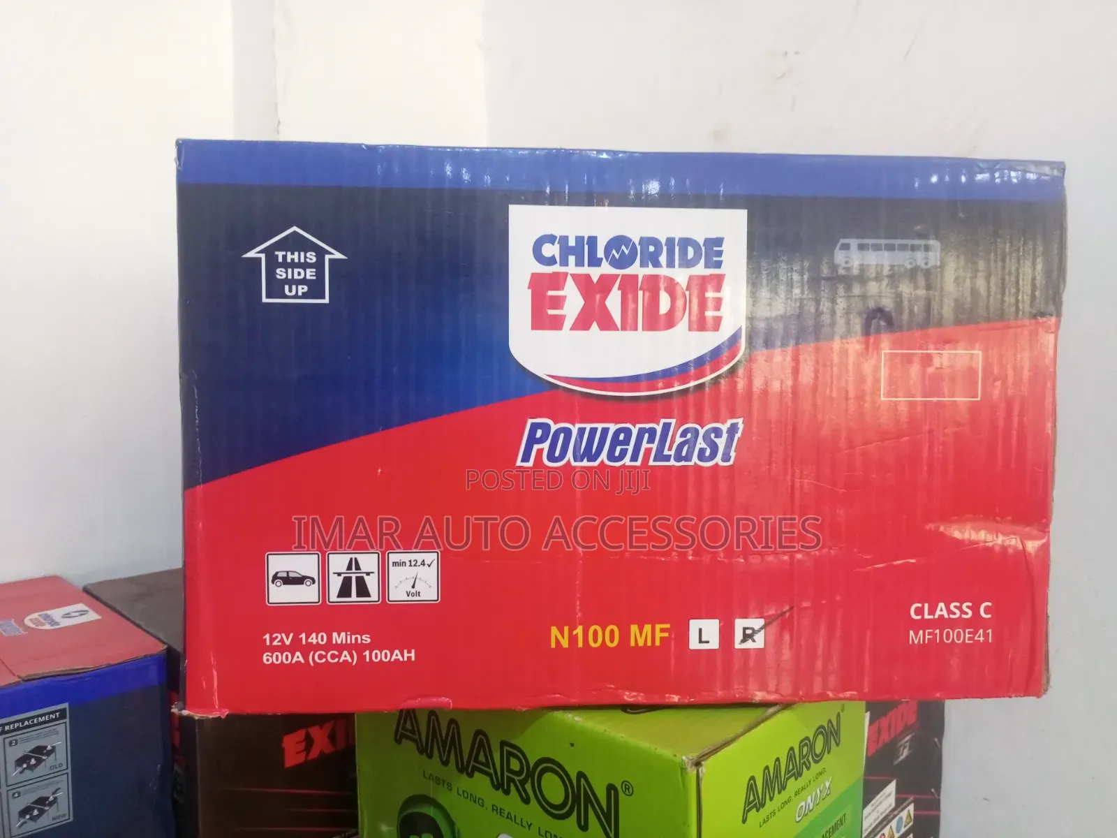 N100 100Ah Exide Chloride Battery for Sale in Kenya