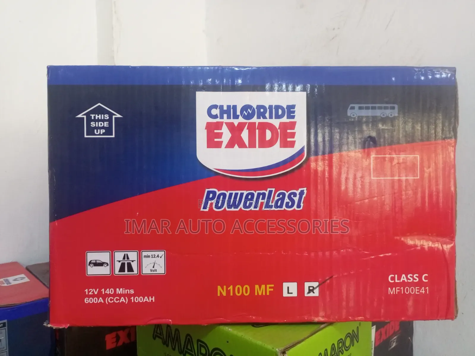 N100 100Ah Exide Chloride Battery for Sale in Kenya