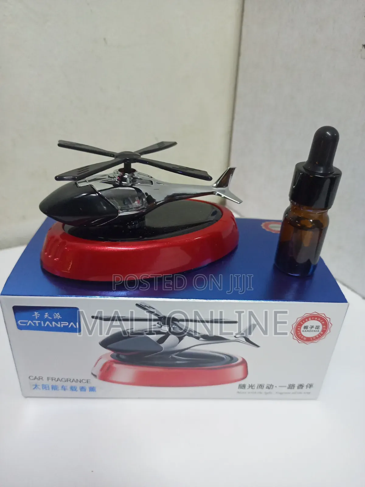 Solar Helicopter Car Fragrance Diffuser