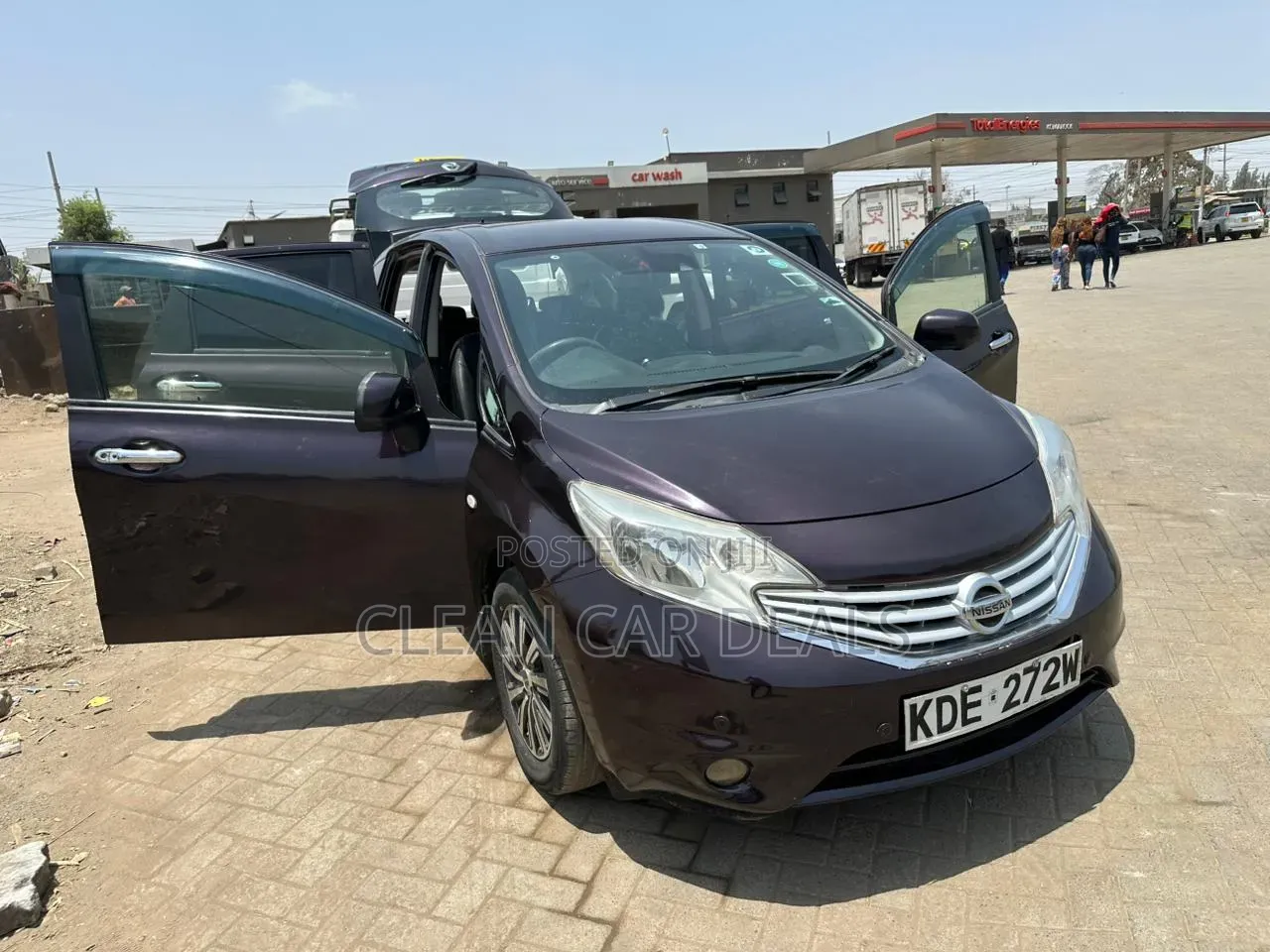 Nissan Note 2014 Brown