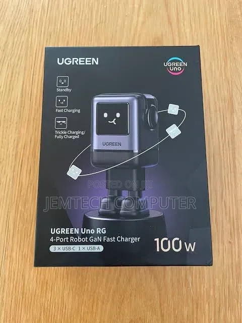 UGREEN Uno 100W 4-Port GaN Fast Charger (Model 45648B)