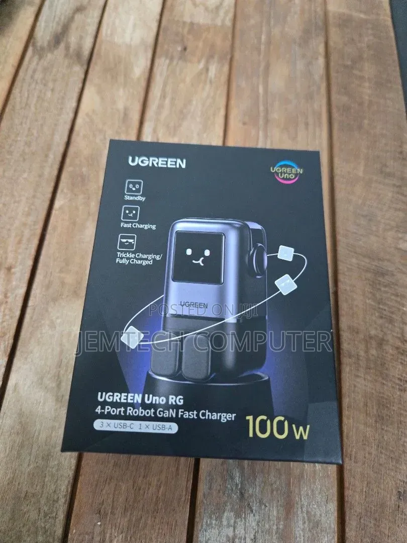 UGREEN Uno 100W 4-Port GaN Fast Charger (Model 45648B)