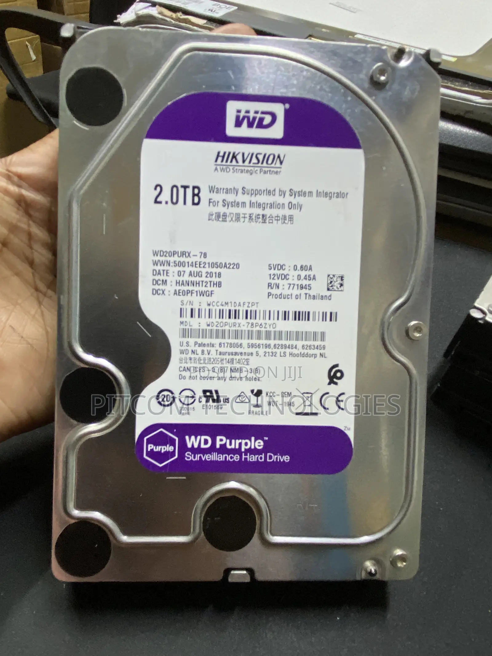2TB WD External Desktop Harddisk