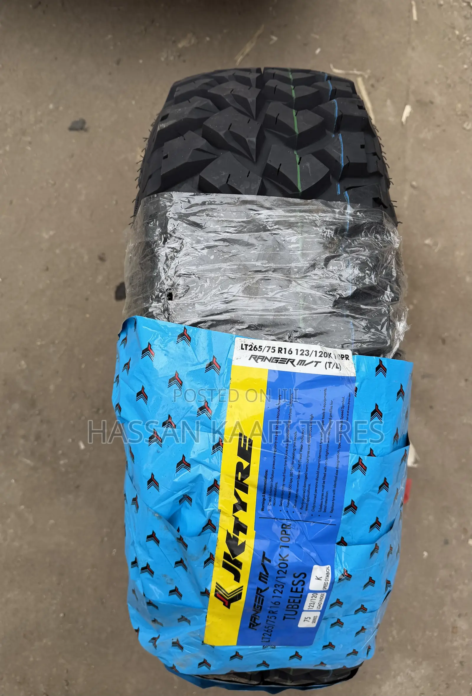 265/75r16 Jk India Ranger M/T