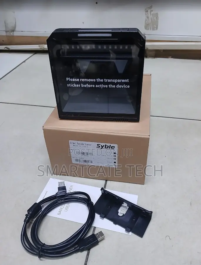 XB-8808G 2D Barcode Reader – Table Mount Scanner