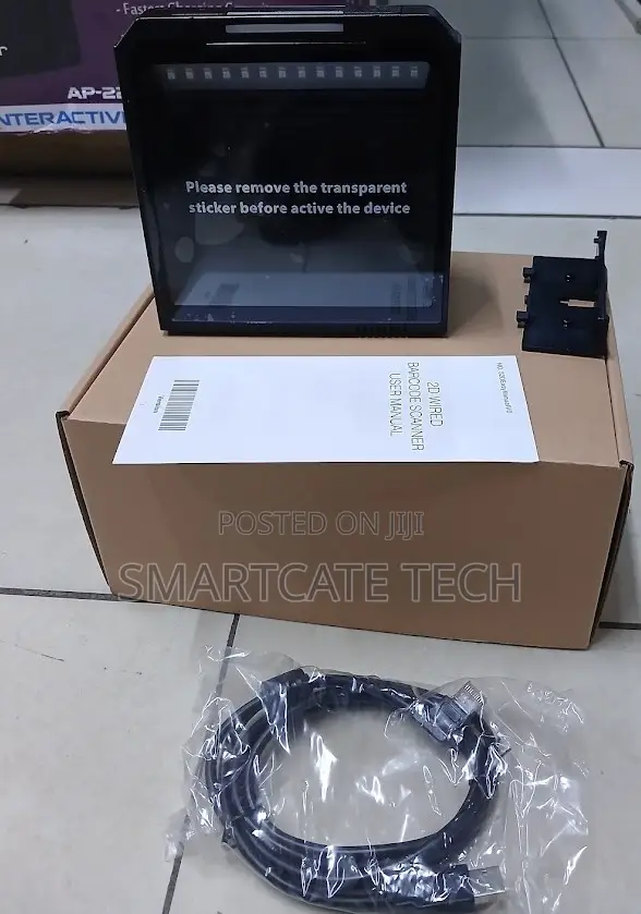 XB-8808G Hands-Free Barcode Scanner – Tabletop POS