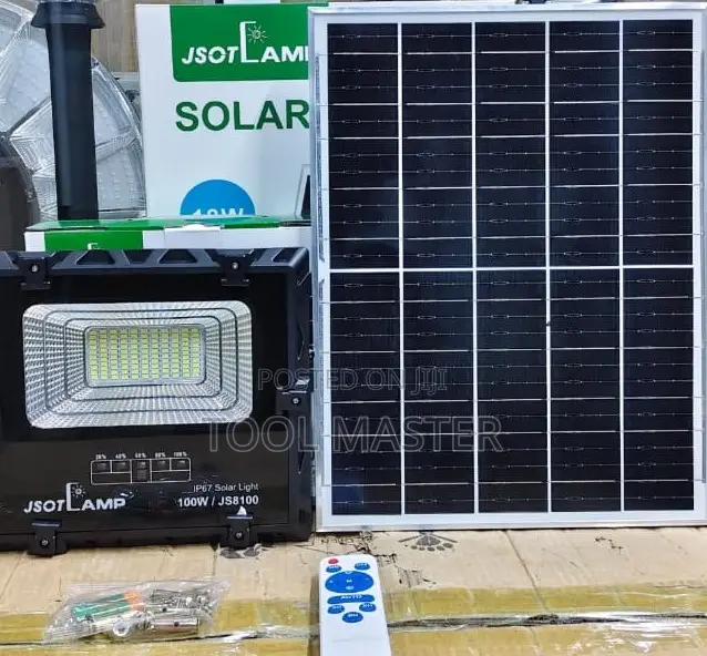 JSOT 100W Solar Floodlight/Quality Jsot 100watts Solar Floodlight