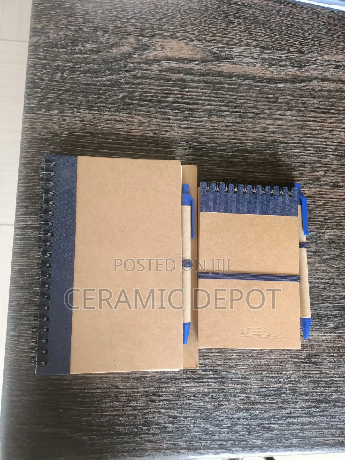 Ecofriendly Note Books Pack of 2pcs A7,A5,Single Ruled,with Pen Free