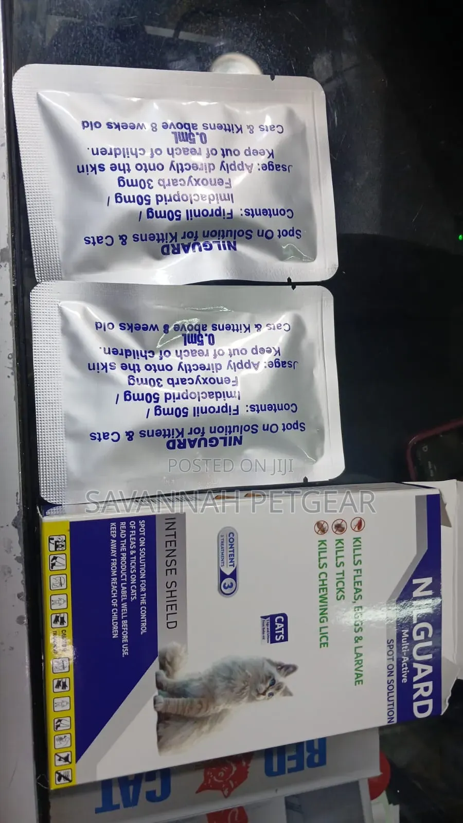 Nilguard Multi-Active Spot on Solution Cats Intense-Shield Treatment