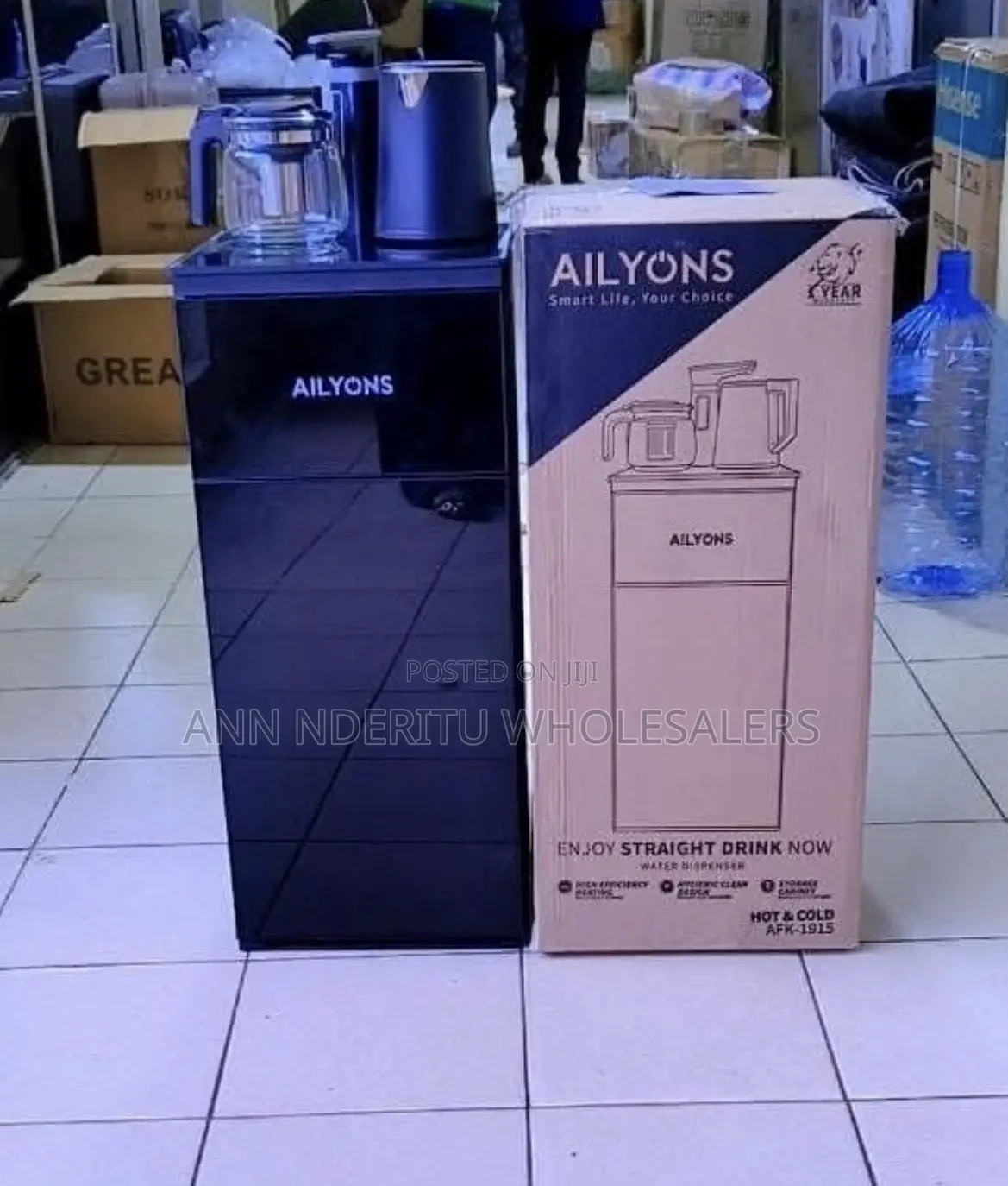 Ailyons Bottom Load Water Dispense