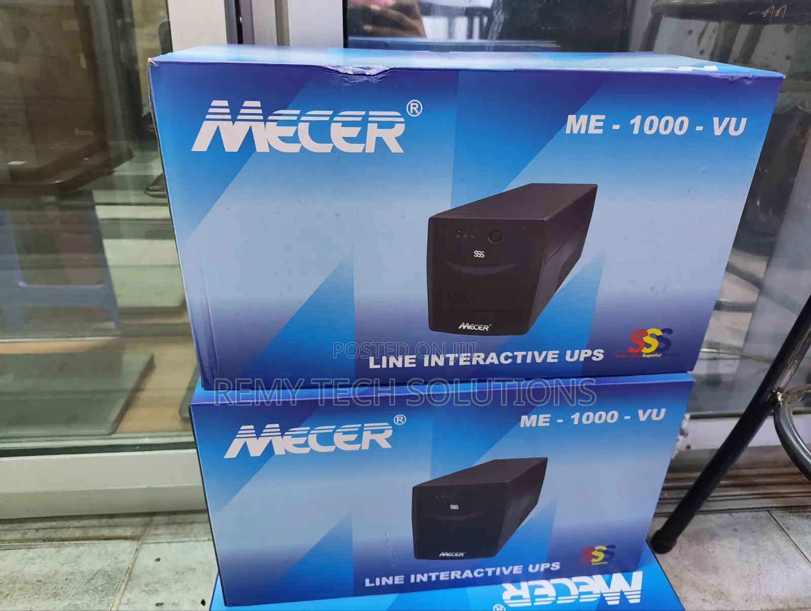 Mecer Me-1000-Vu Line Interactive Ups