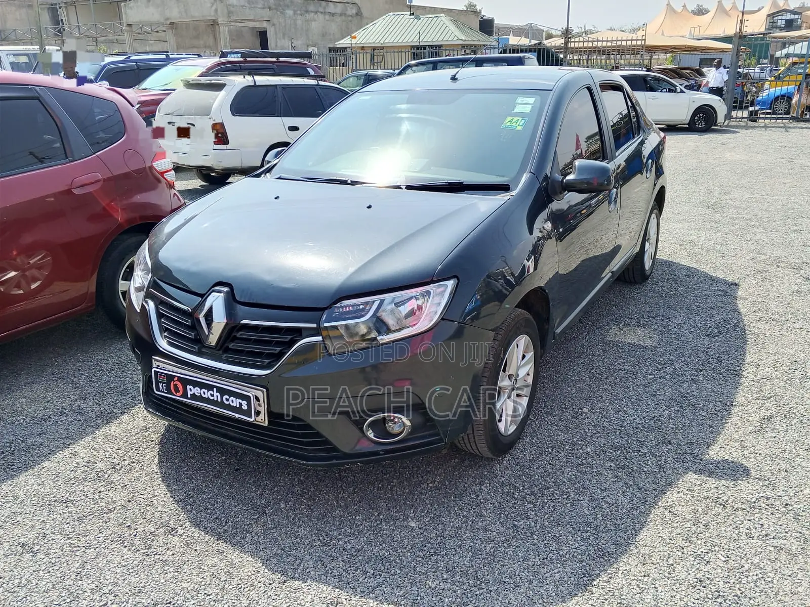 Renault Logan 2017 Gray