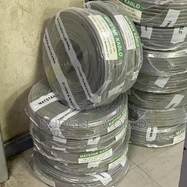 300V / 500V3 Core Heavy Duty 90M 2.5mm Twin With Earth Cable