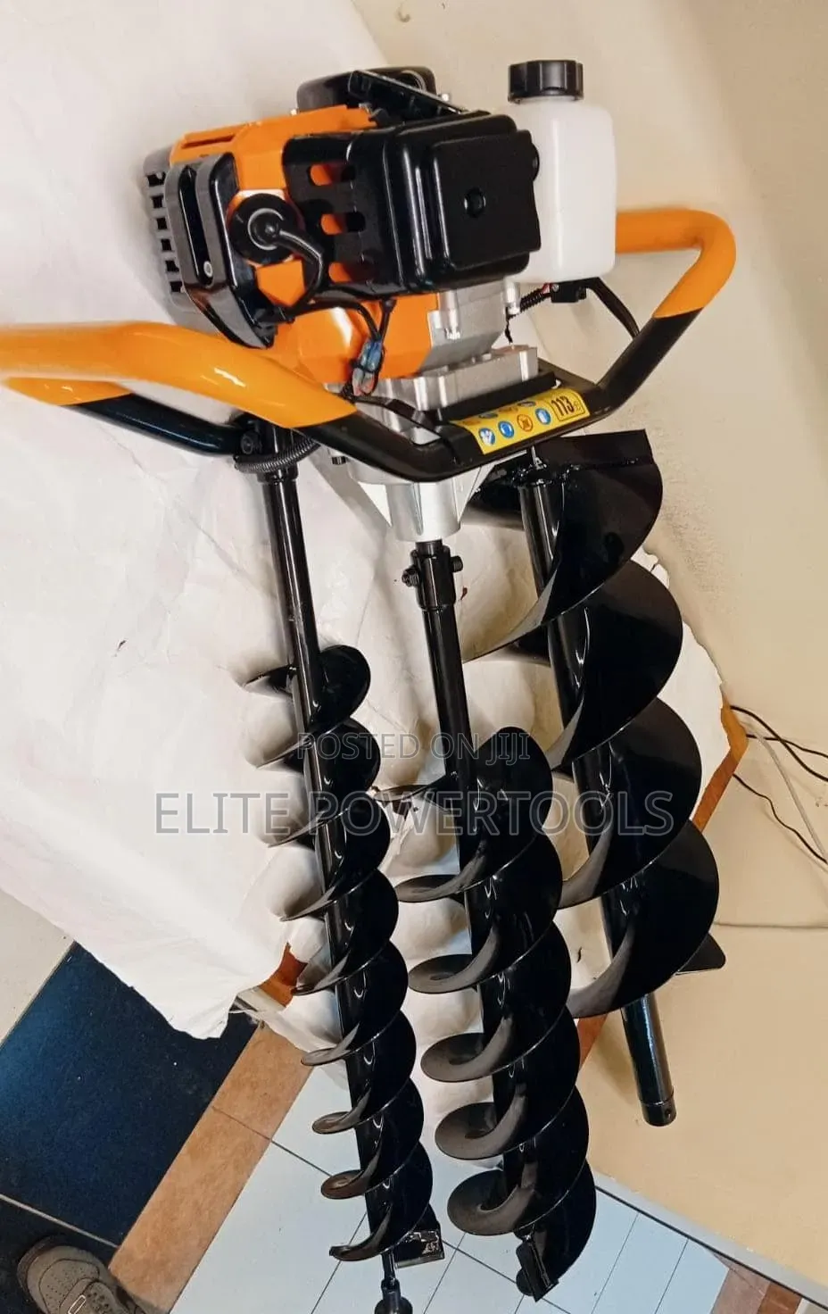 4 Stroke Earth Auger Machine