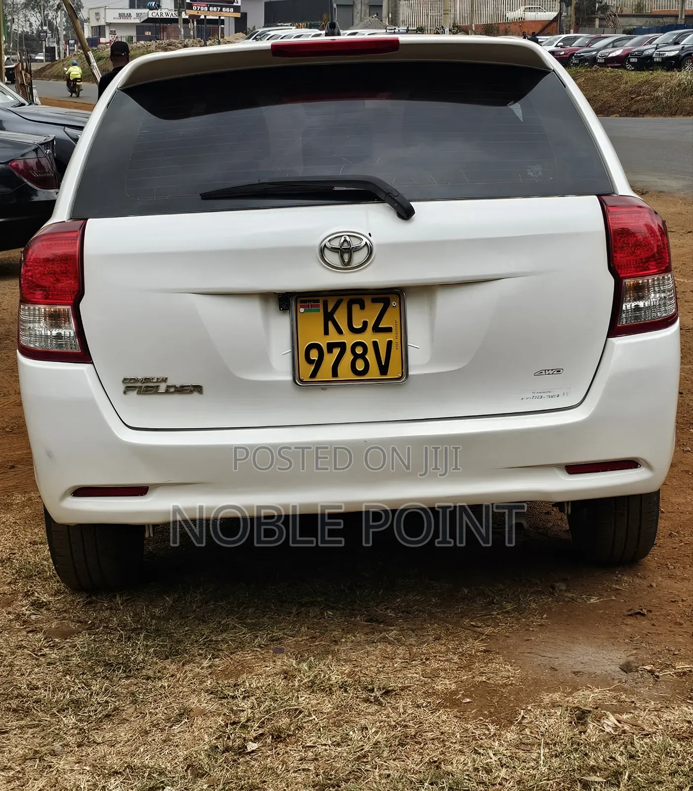 Toyota Corolla Fielder 2013 White