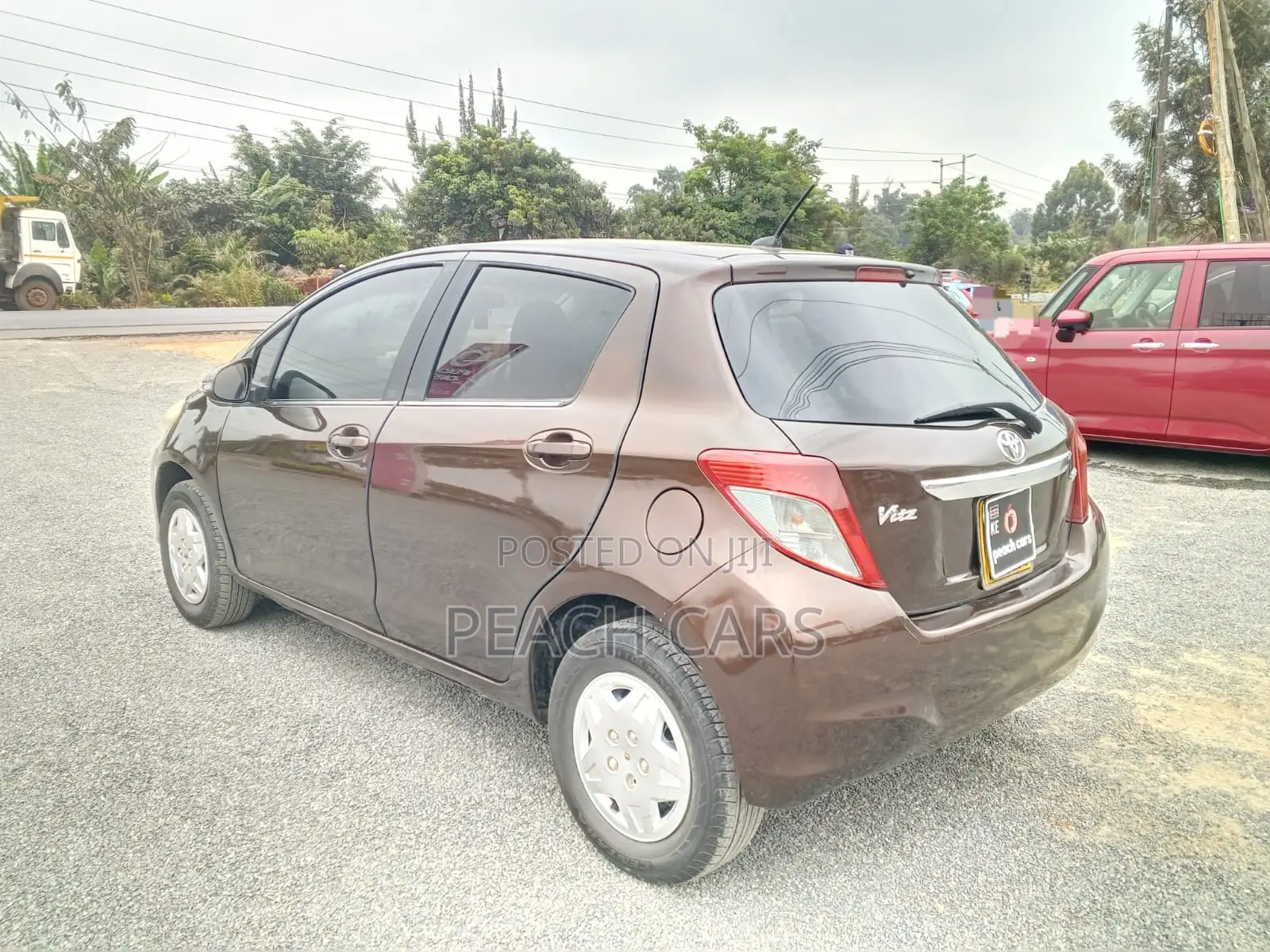 Toyota Vitz 2011 Brown