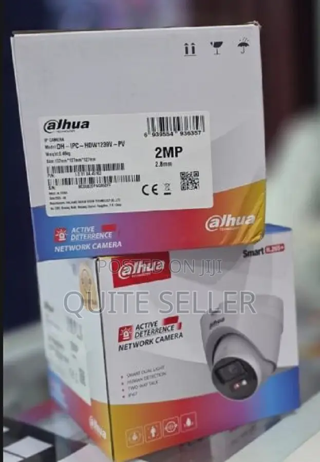 Dahua 4MP Full-Color IP Camera Two-Way Audio Human Detection | IP