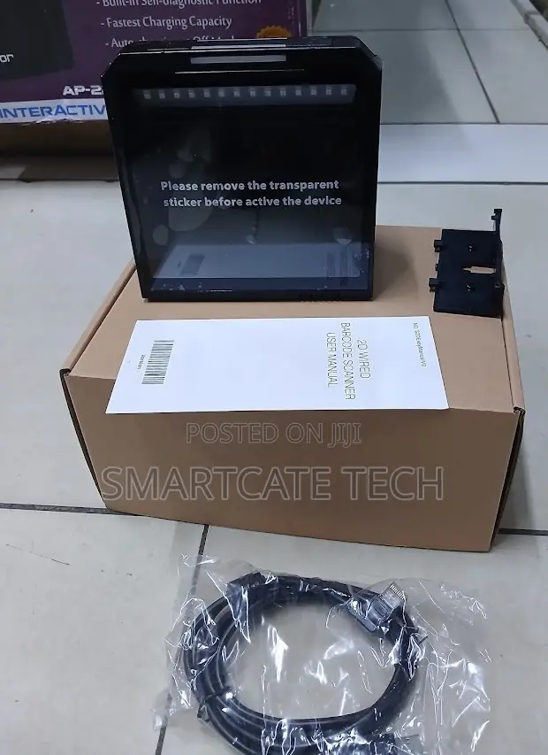 XB-8808G 2D Barcode Scanner – Automatic Hands-Free Reader