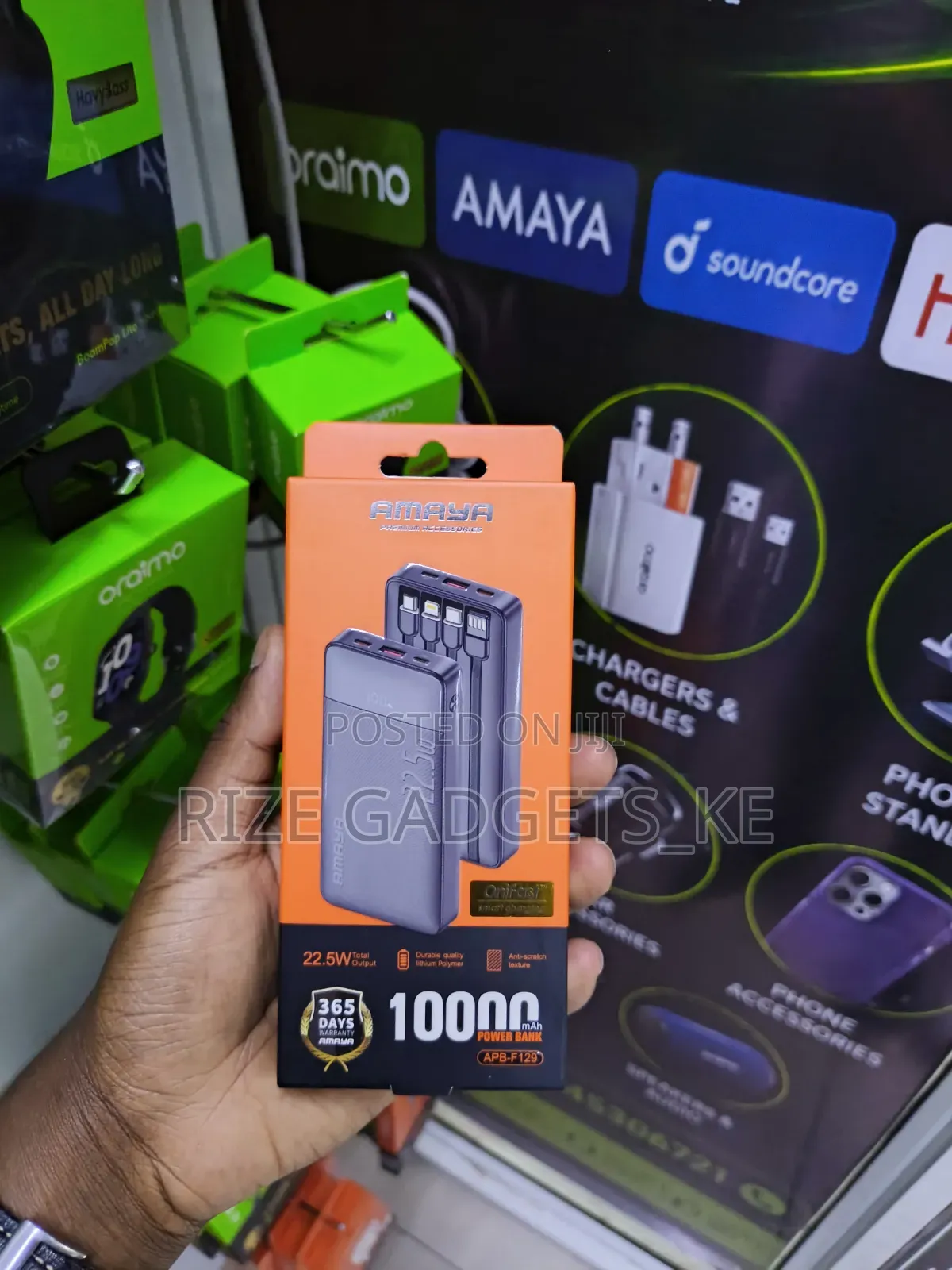 Amaya 22.5W Fast Charge Powerbank