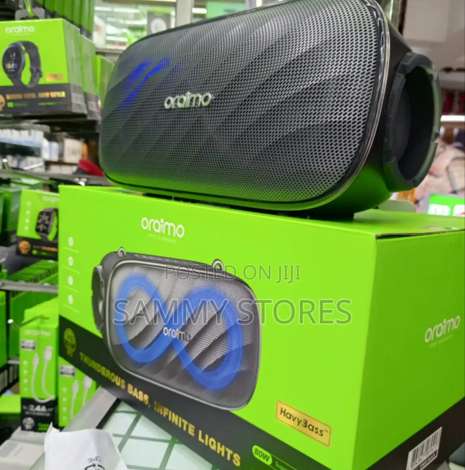 Oraimo SpaceBox Pro Deep Bass Wireless Speaker