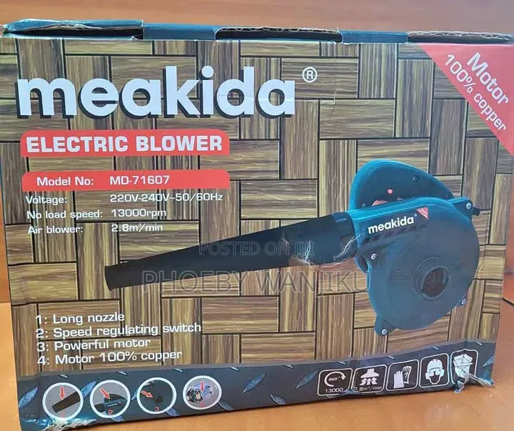 Meakida 600W Electric Air Blower