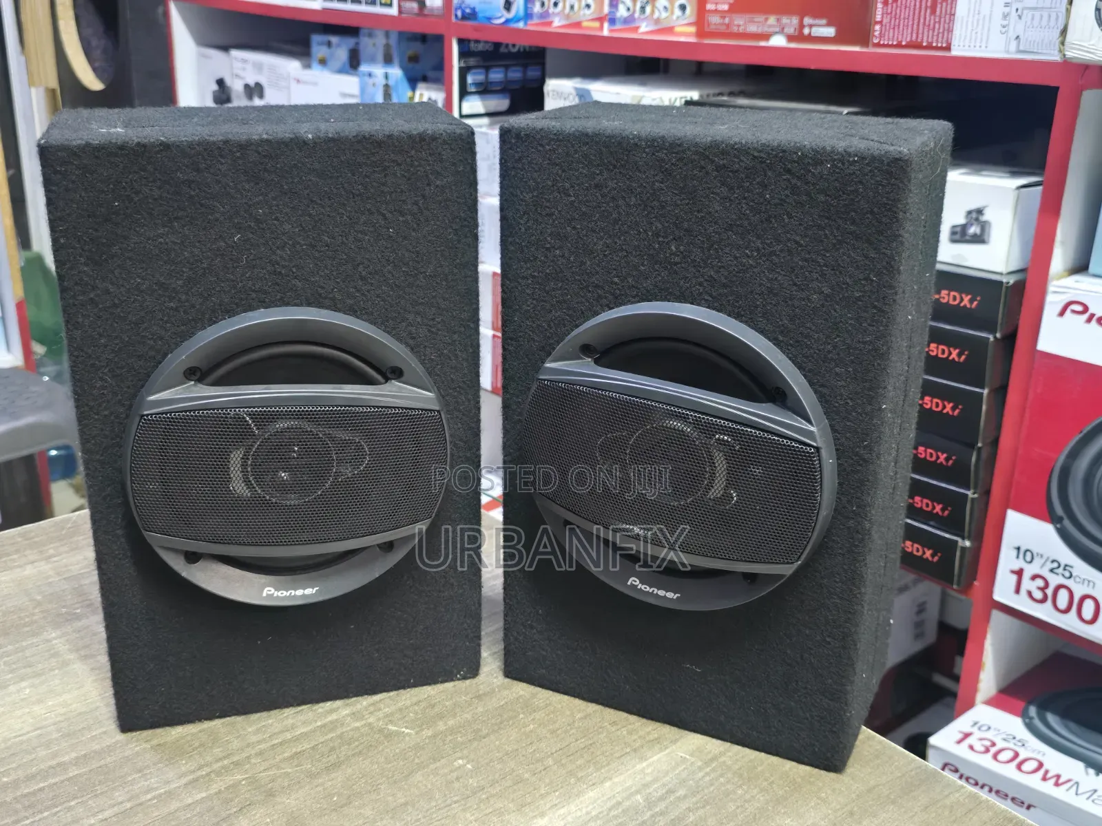 Pioneer 400watts 6.5 Inches Midrange Speakers With Cabinets- A Pair
