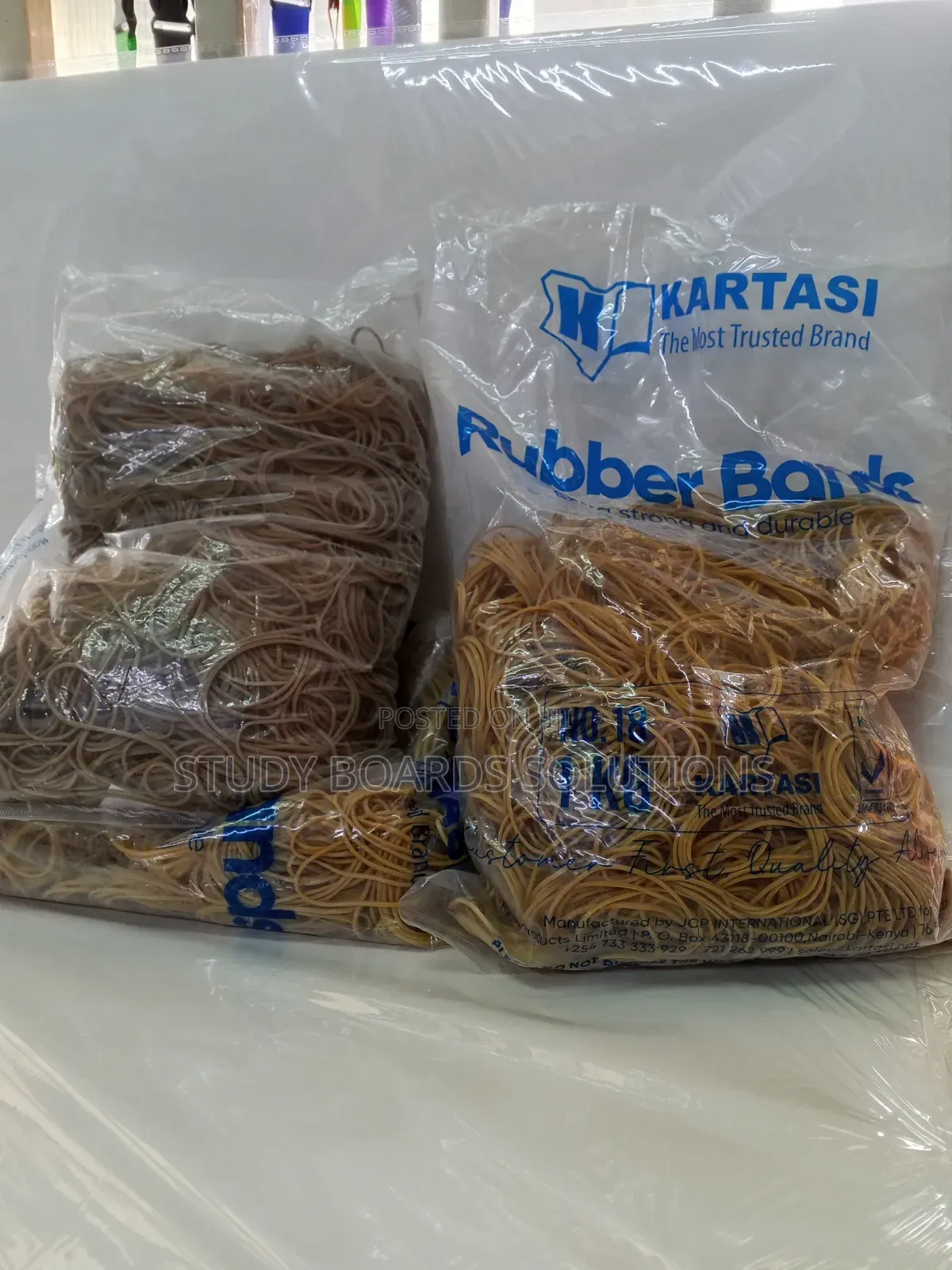 Money Rubber Bands 1kg—Ideal for Banks