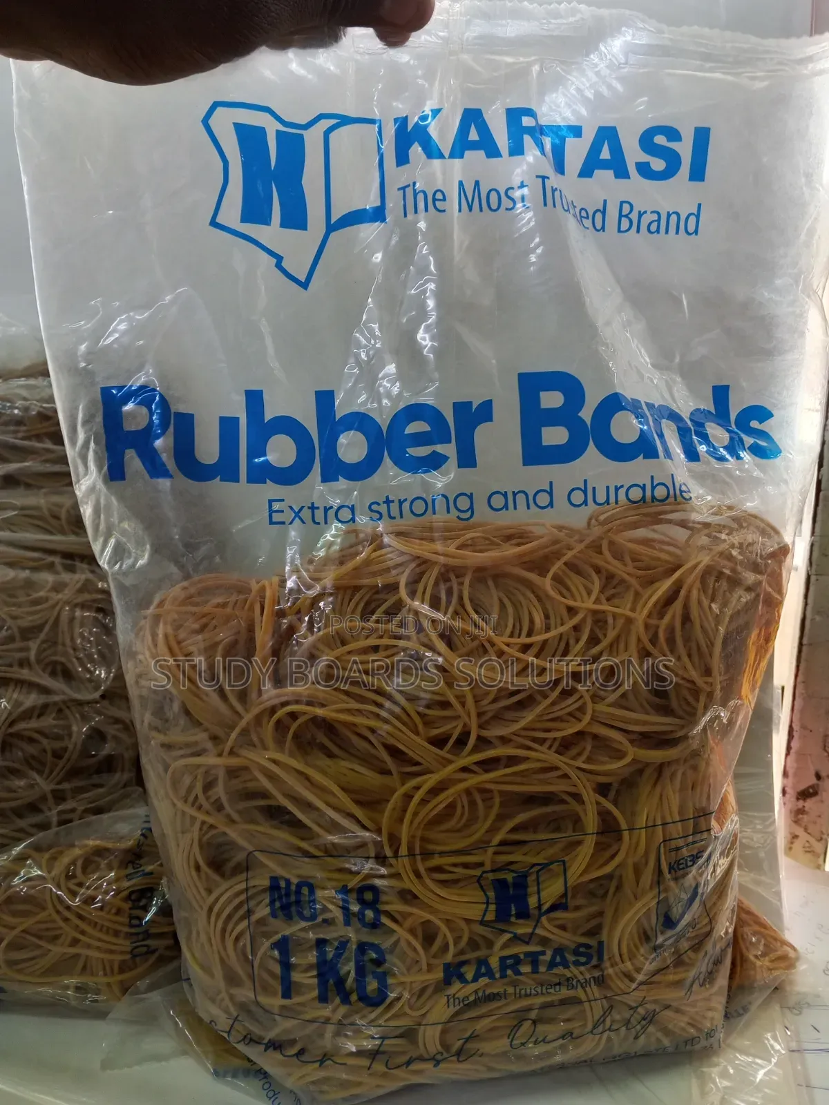 Money Rubber Bands 1kg—Ideal for Banks