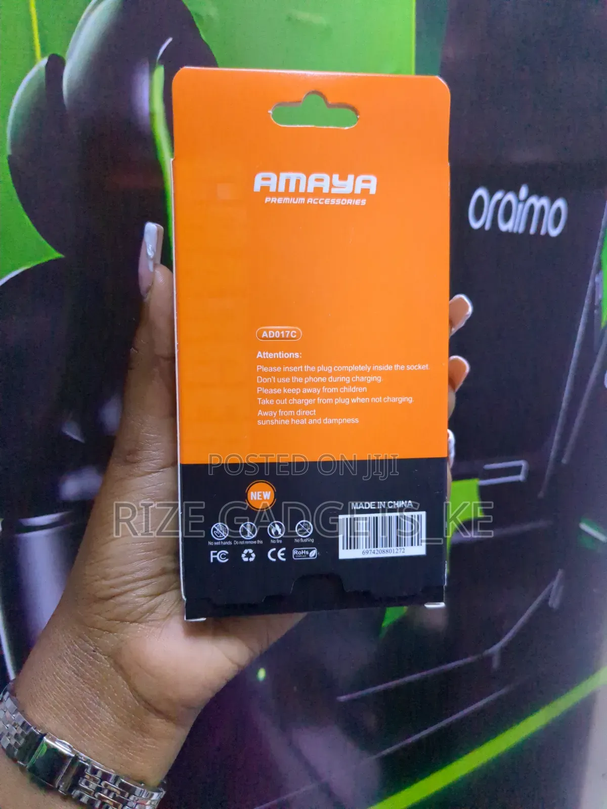 Amaya USB to Type C Charger With Warranty