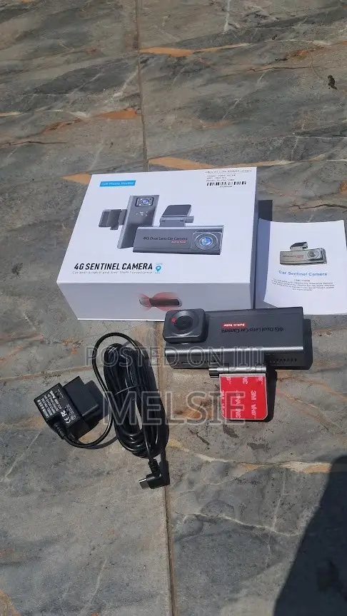 Sentinel 4G Dual Lens Vehicle Security Camera With GPS