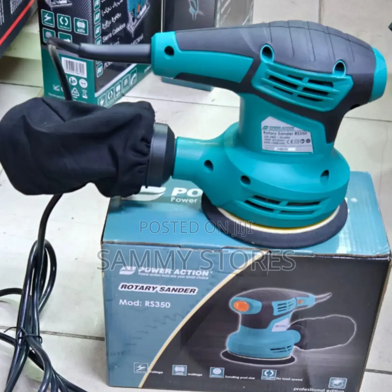 Power Action 350W Wood Metal Sander