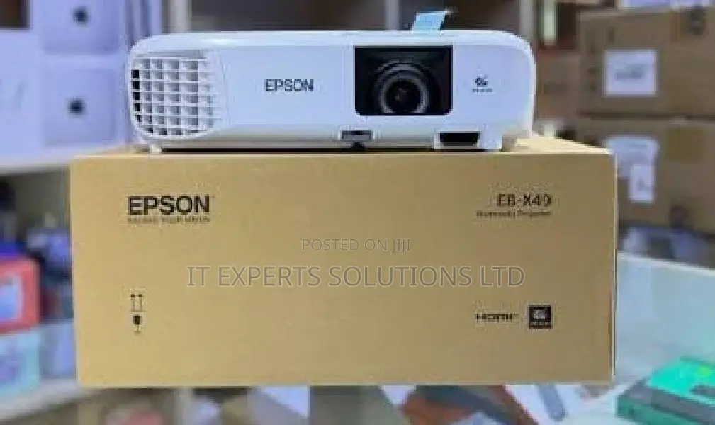 Epson PowerLite W49 1280 X 800 WXGA 3,800 Lumens 3LCD Projector