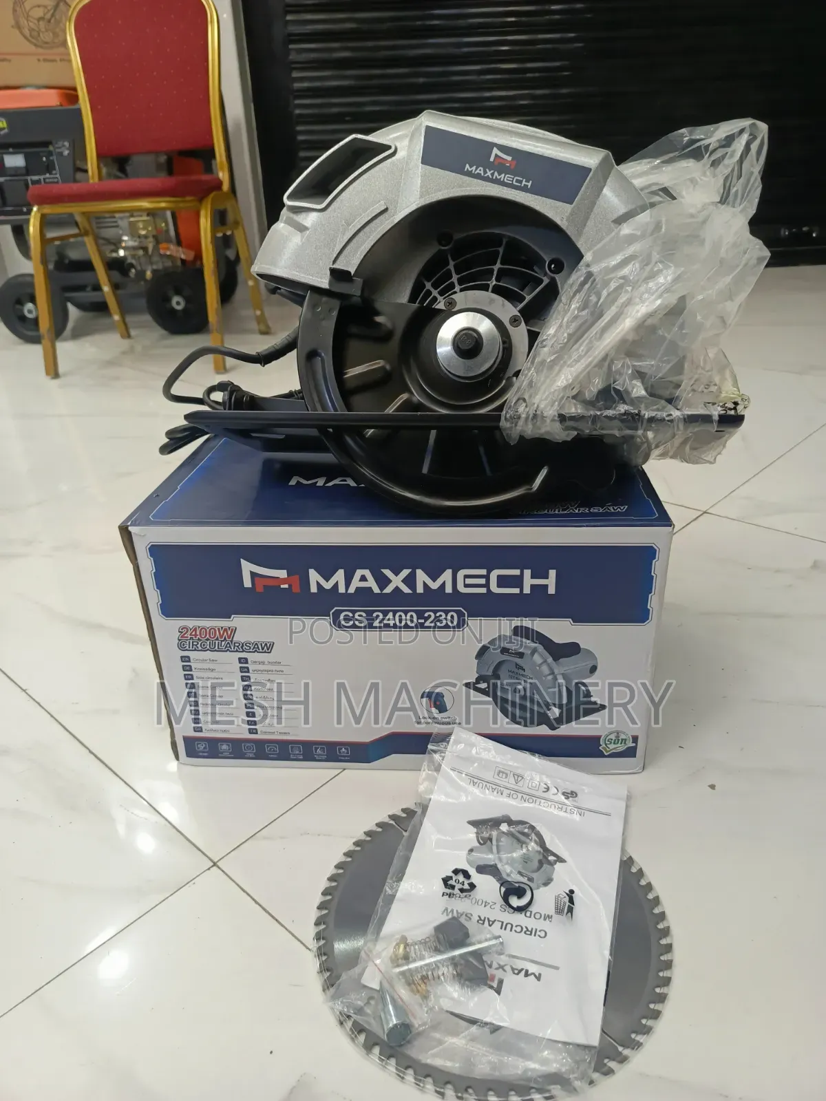 Heavy -Duty Circular Saw/2400w MAXMECH Circular Saw