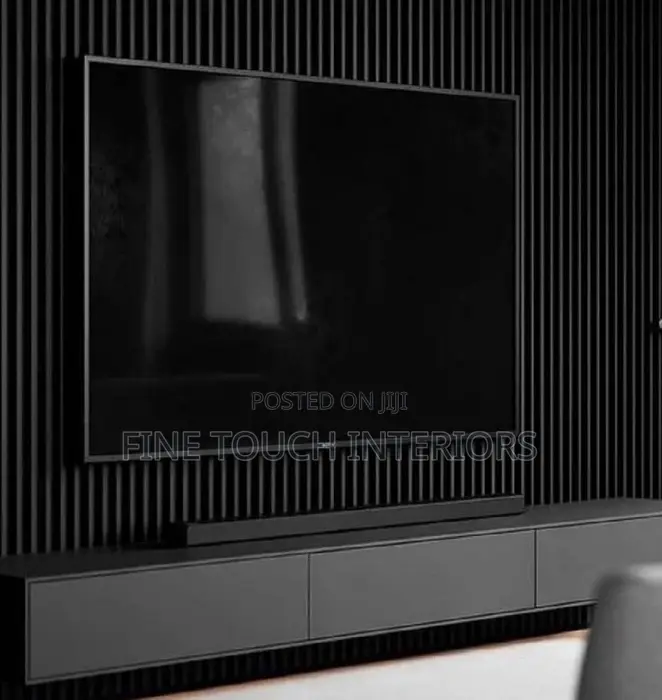 House Office Fluted Wall Panels