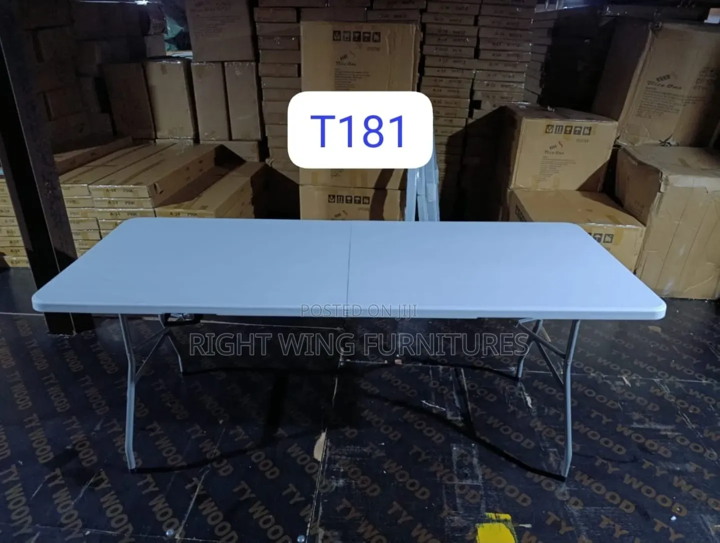 Rectangular Foldable Table 1.8m