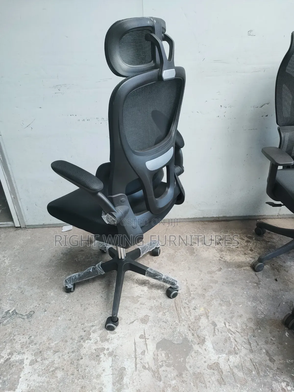 Office Black Ergonomic Support Chair #Model8