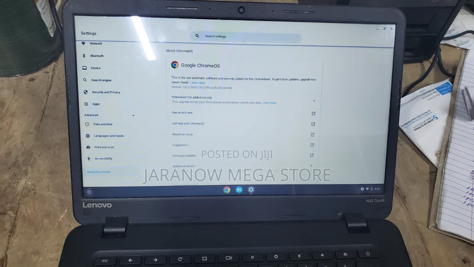 Laptop Lenovo Chromebook N42 4GB Intel Celeron eMMC 16 GB
