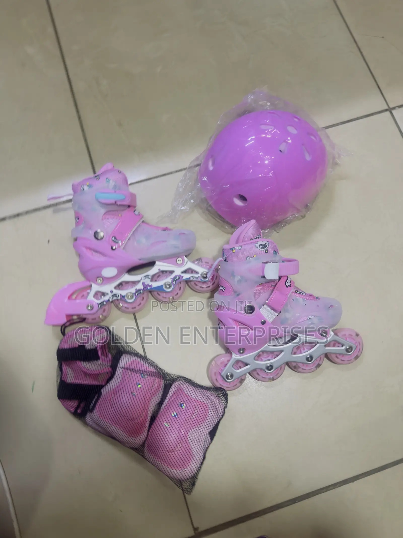Girls Kids Full Set Skate Shoes