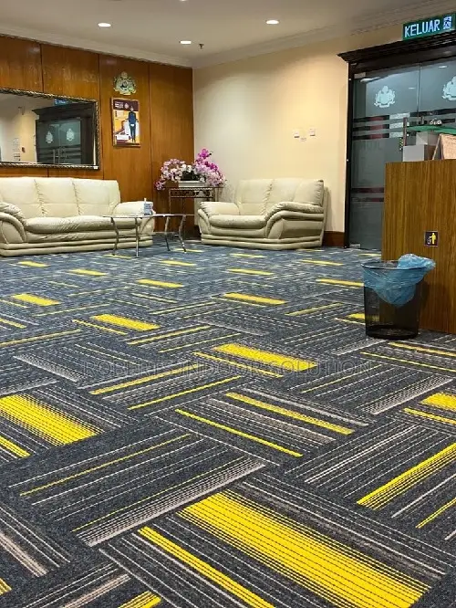 Puzzle-Piece Luxury Carpet Tiles