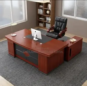 1.6m Mahogany Desk
