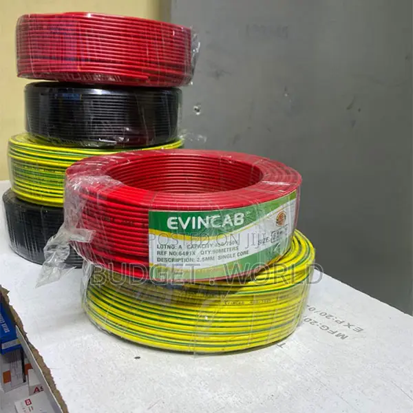 Heavy Duty Single Core Best Performance 1.5M 90M Long Wiring Cable