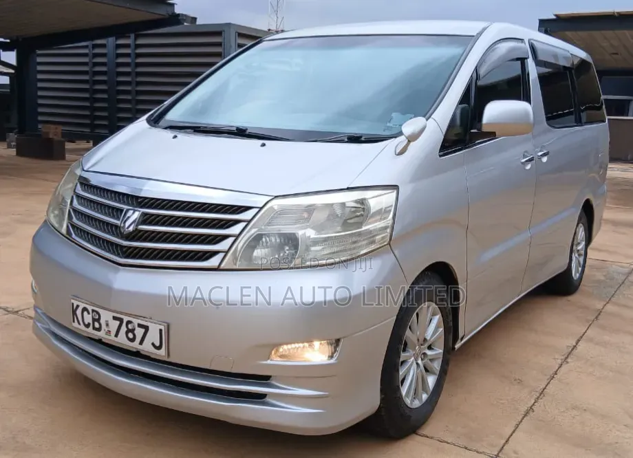 Toyota Alphard 2007 Silver