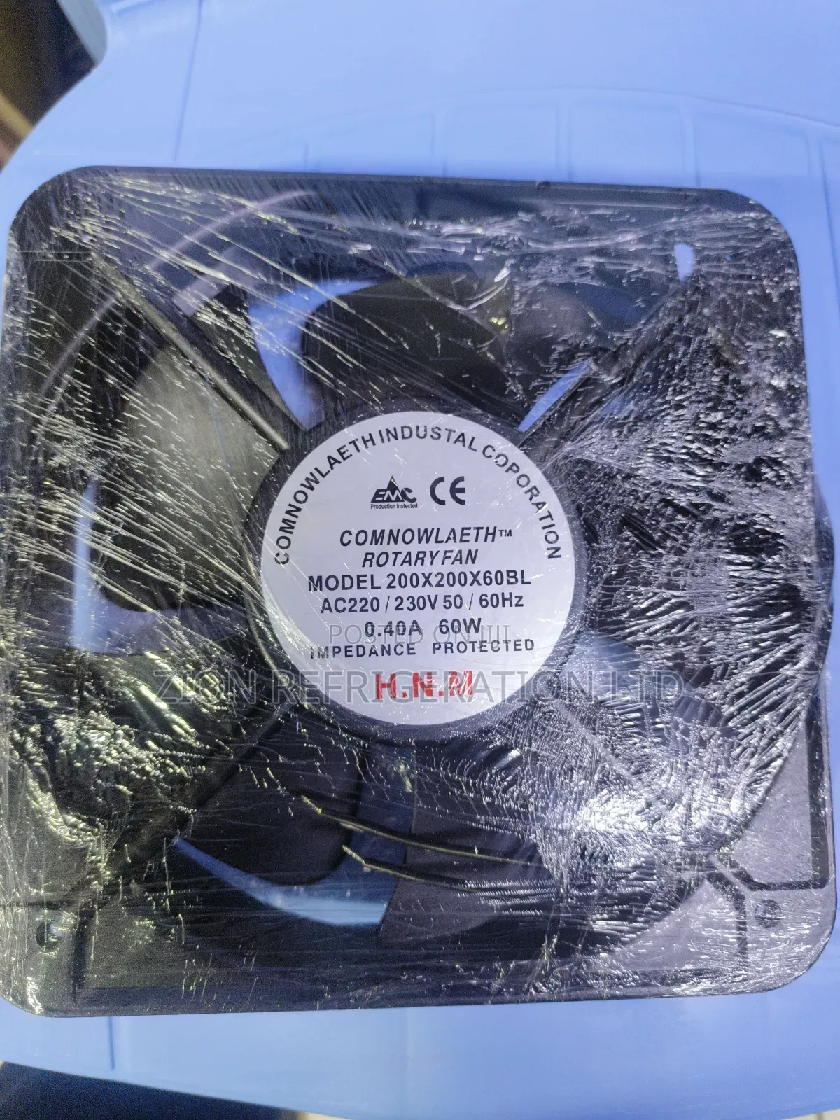 Axial Fan Model 200x200x60. AC 220/230v ,60W
