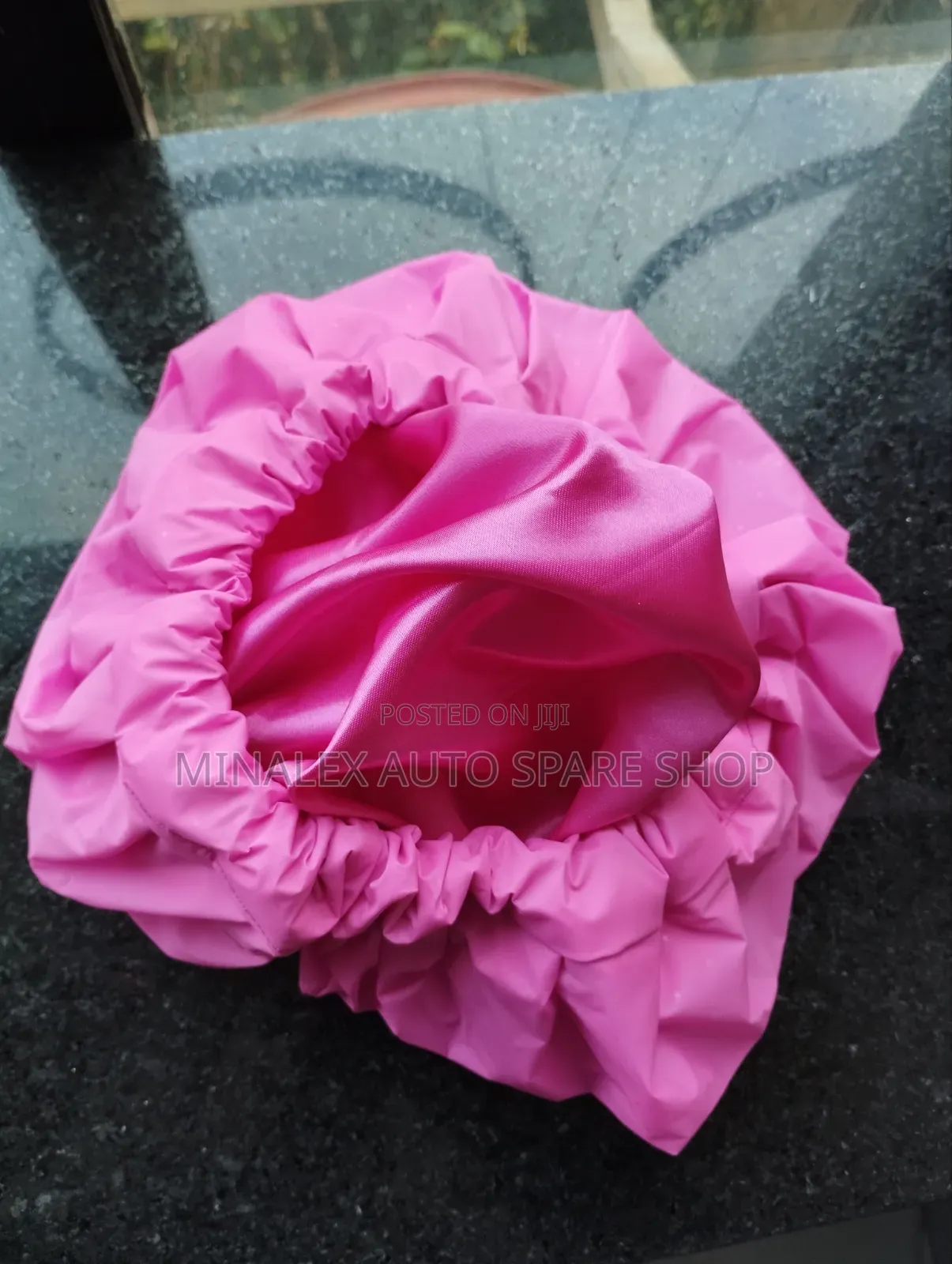 Pink Jumbo Shower Cap