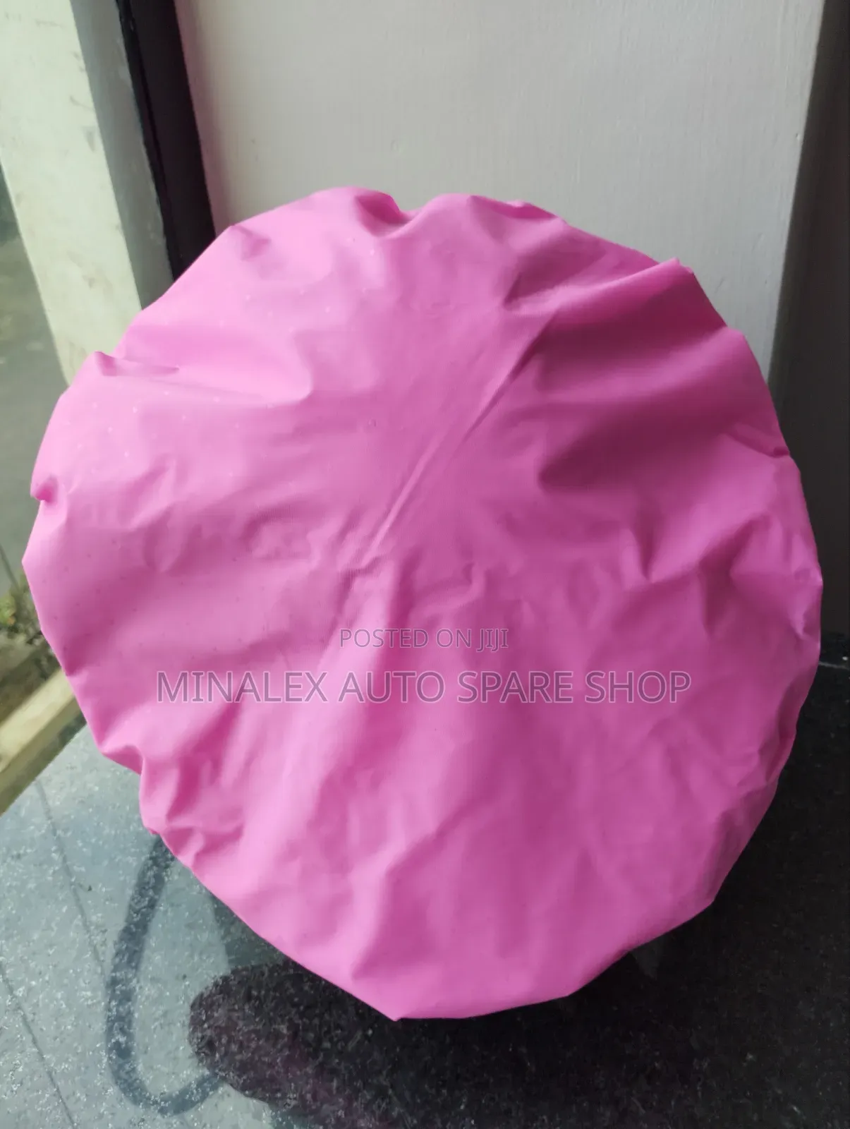 Pink Jumbo Shower Cap