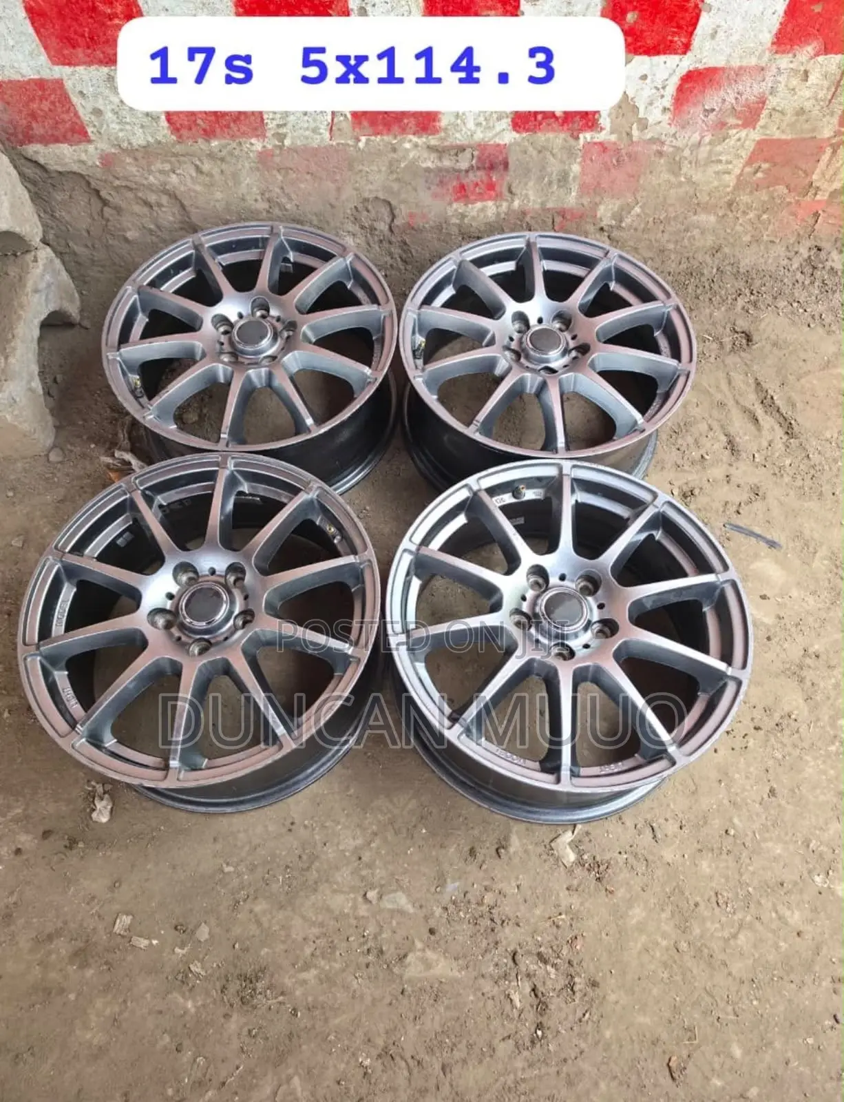 17 Inch Rims 5*114.3