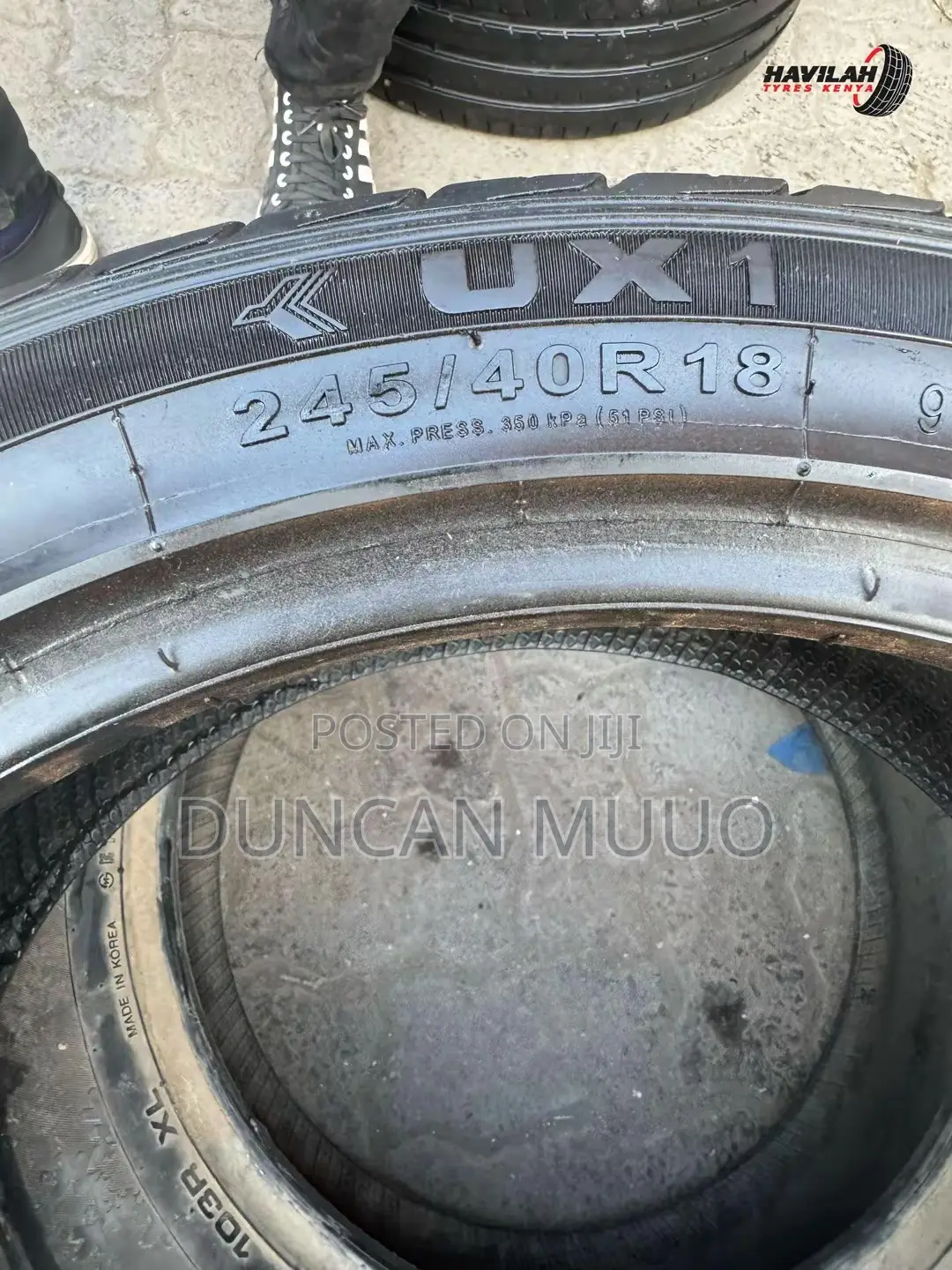 245/40 R18 - JK Tyre