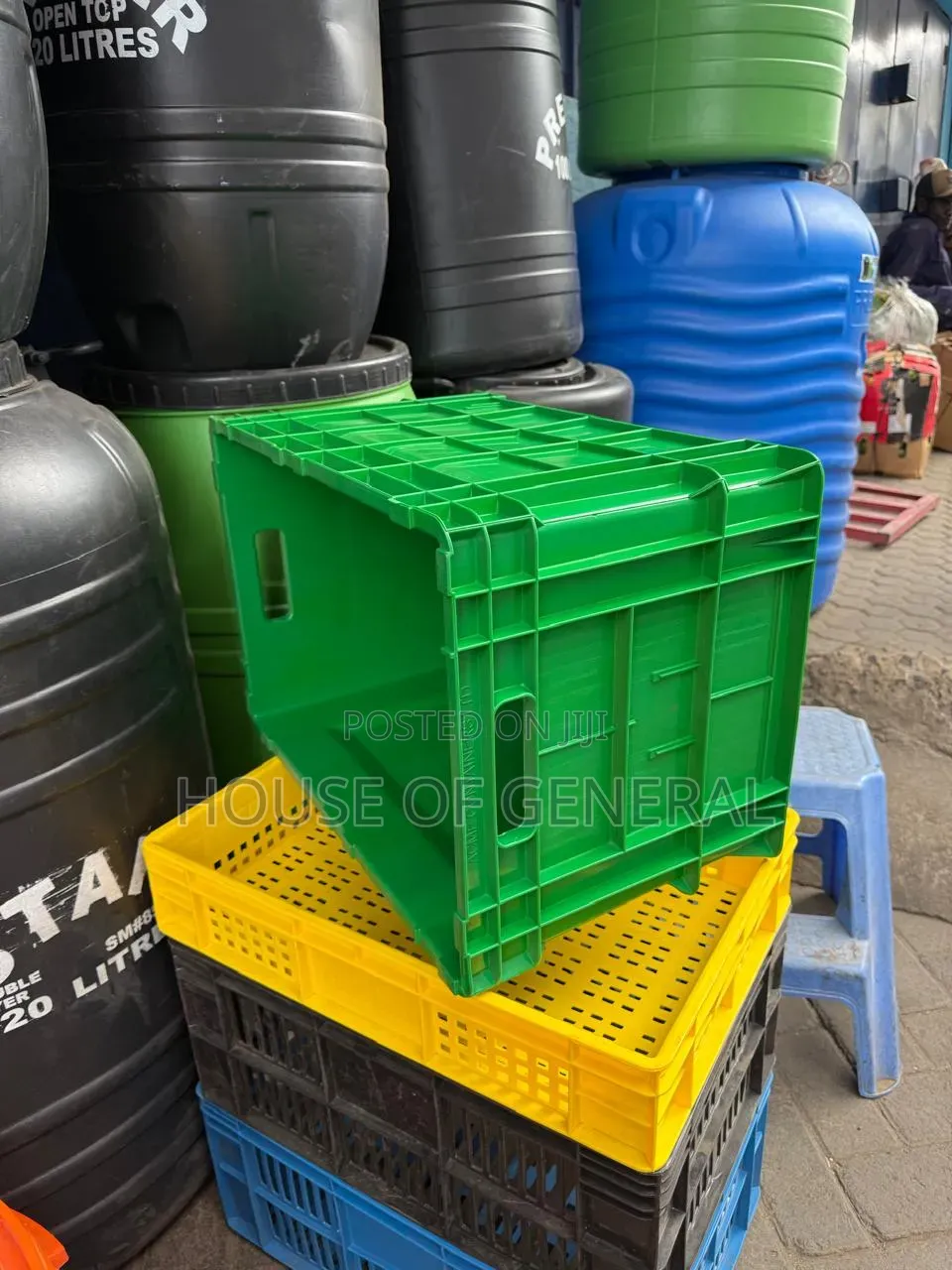 Strong Acme Closed Extra Large Plastic crates.good Quality Crates