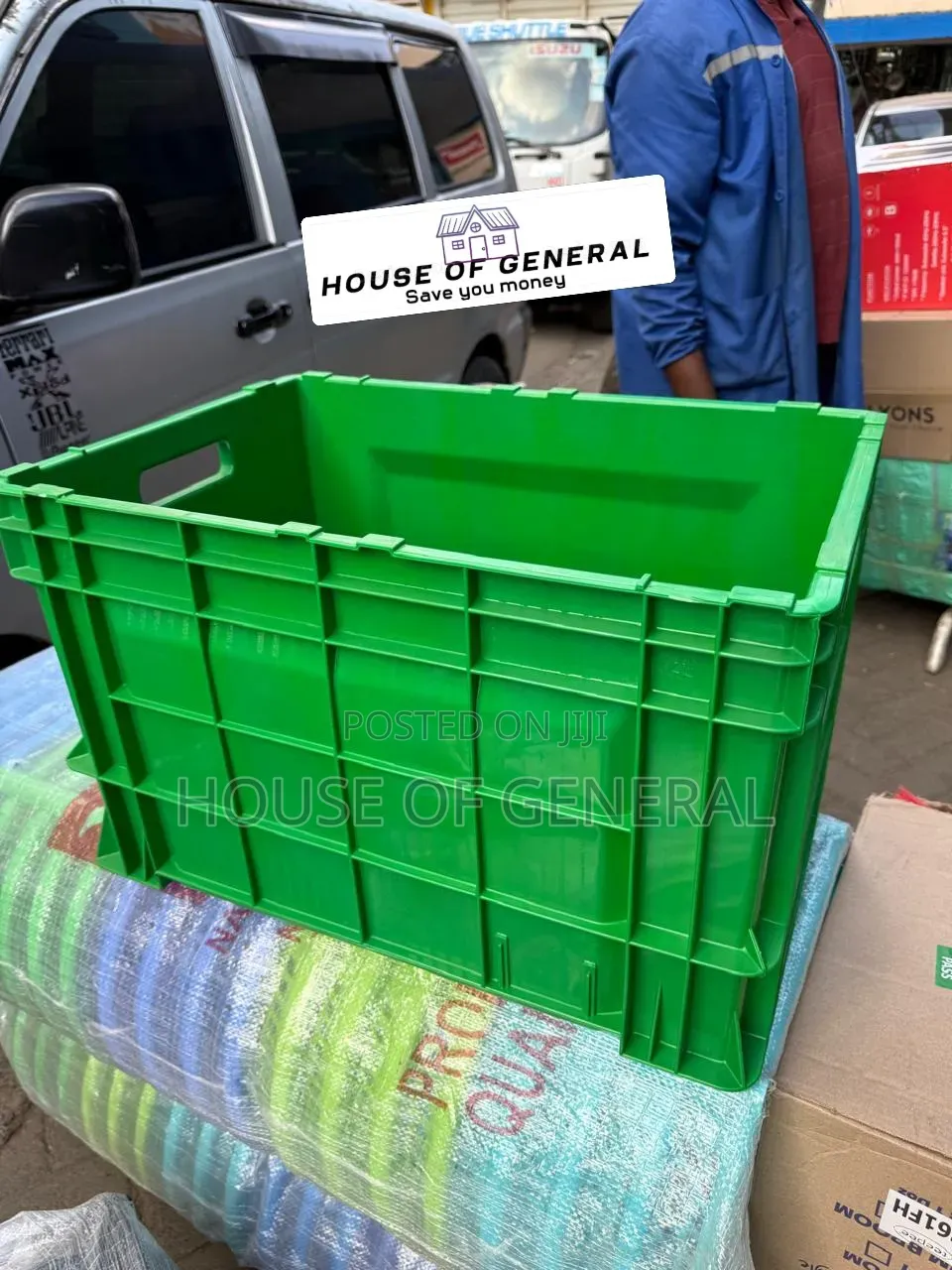 Strong Acme Closed Extra Large Plastic crates.good Quality Crates