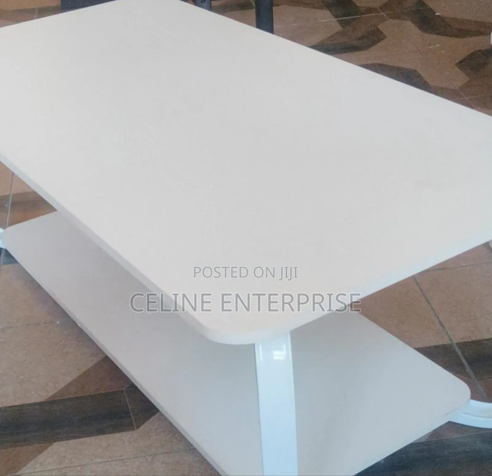 Imported Executive Marble Top Coffee Table